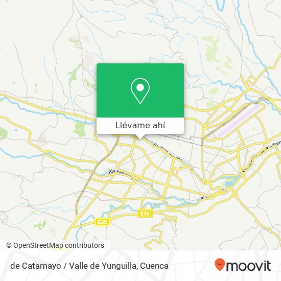 Mapa de de Catamayo / Valle de Yunguilla