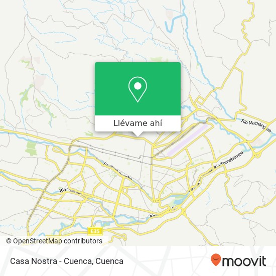 Mapa de Casa Nostra - Cuenca