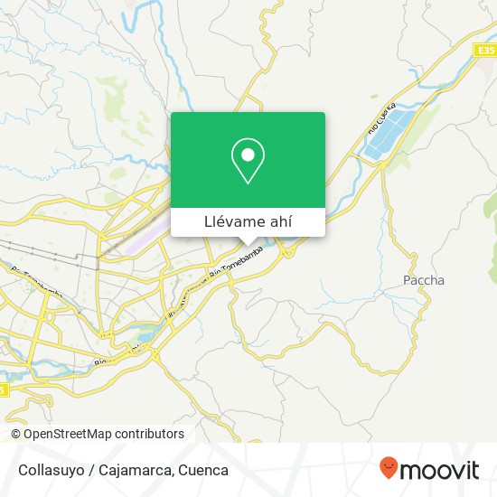 Mapa de Collasuyo / Cajamarca