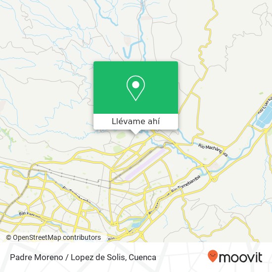 Mapa de Padre Moreno / Lopez de Solis