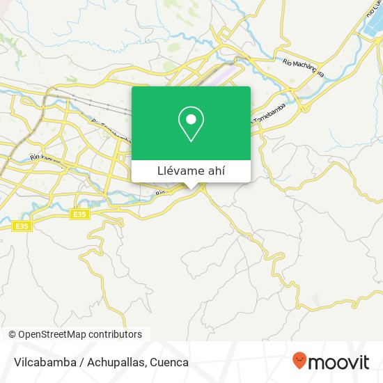 Mapa de Vilcabamba / Achupallas