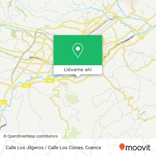 Mapa de Calle Los Jilgeros / Calle Los Cisnes