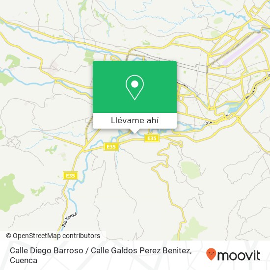 Mapa de Calle Diego Barroso / Calle Galdos Perez Benitez