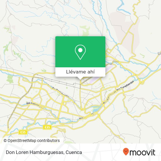 Mapa de Don Loren Hamburguesas