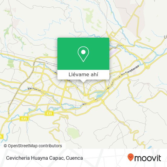 Mapa de Cevicheria Huayna Capac