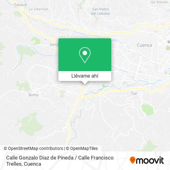 Mapa de Calle Gonzalo Diaz de Pineda / Calle Francisco Trelles