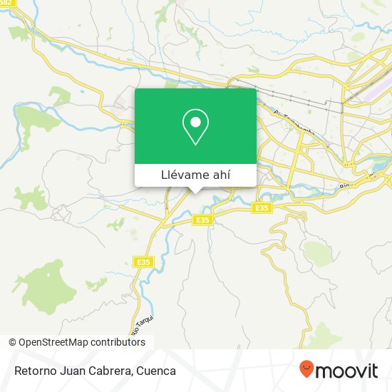 Mapa de Retorno Juan Cabrera