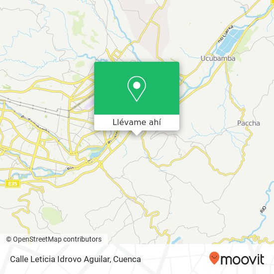 Mapa de Calle Leticia Idrovo Aguilar