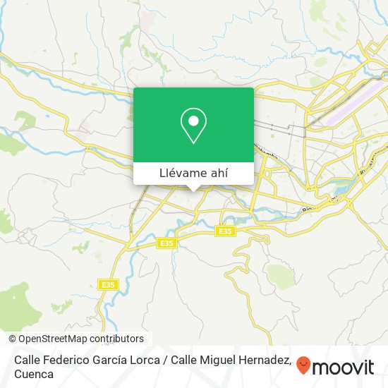 Mapa de Calle Federico García Lorca / Calle Miguel Hernadez