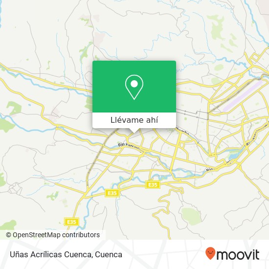 Mapa de Uñas Acrílicas Cuenca