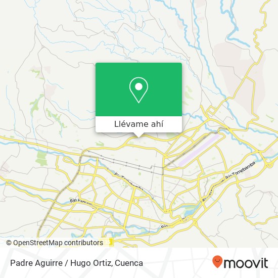 Mapa de Padre Aguirre / Hugo Ortiz