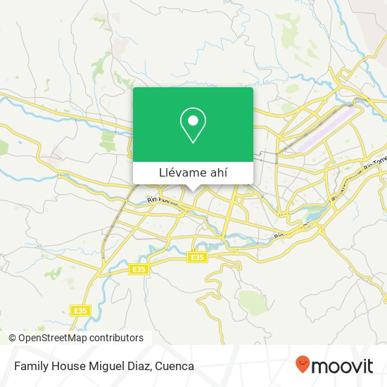 Mapa de Family House Miguel Diaz