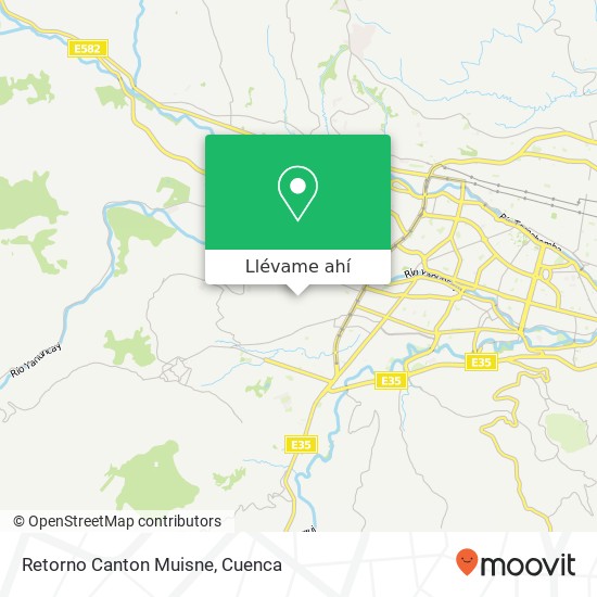 Mapa de Retorno Canton Muisne