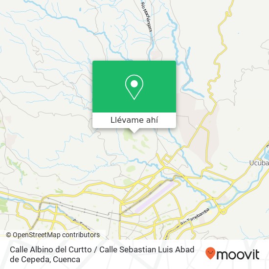 Mapa de Calle Albino del Curtto / Calle Sebastian Luis Abad de Cepeda