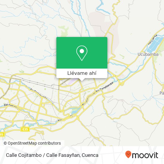 Mapa de Calle Cojitambo / Calle Fasayñan