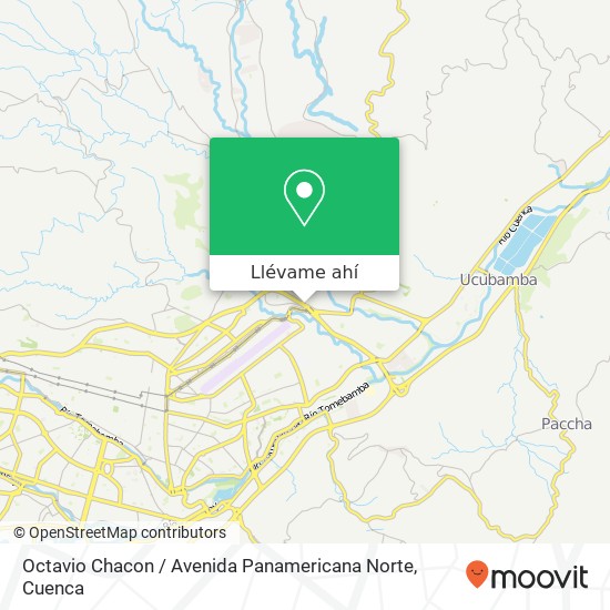 Mapa de Octavio Chacon / Avenida Panamericana Norte