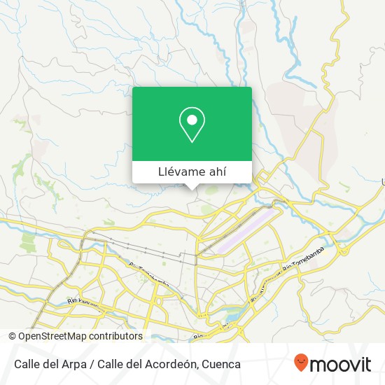 Mapa de Calle del Arpa / Calle del Acordeón