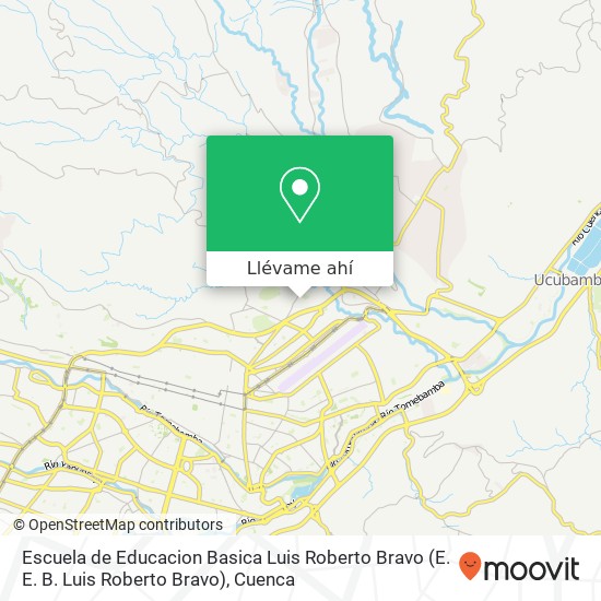 Mapa de Escuela de Educacion Basica Luis Roberto Bravo (E. E. B. Luis Roberto Bravo)