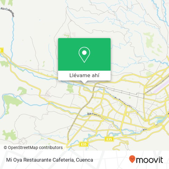 Mapa de Mi Oya Restaurante Cafetería