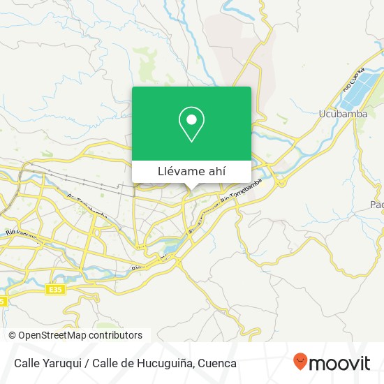 Mapa de Calle Yaruqui / Calle de Hucuguiña