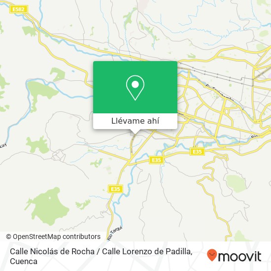 Mapa de Calle Nicolás de Rocha / Calle Lorenzo de Padilla