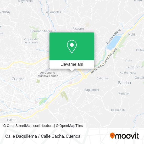 Mapa de Calle Daquilema / Calle Cacha