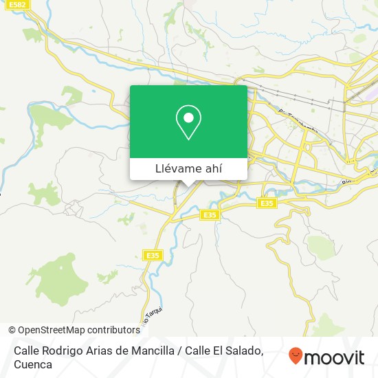 Mapa de Calle Rodrigo Arias de Mancilla / Calle El Salado