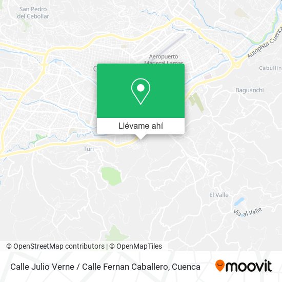 Mapa de Calle Julio Verne / Calle Fernan Caballero