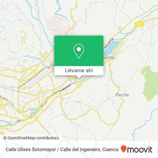 Mapa de Calle Ulises Sotomayor / Calle del Ingeniero