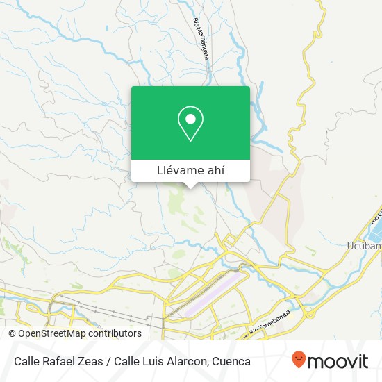 Mapa de Calle Rafael Zeas / Calle Luis Alarcon