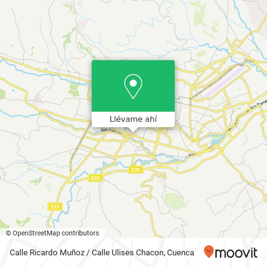 Mapa de Calle Ricardo Muñoz / Calle Ulises Chacon
