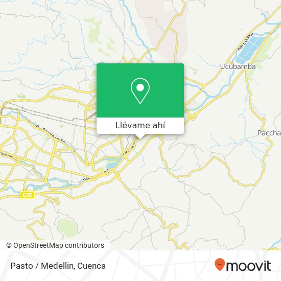 Mapa de Pasto / Medellin