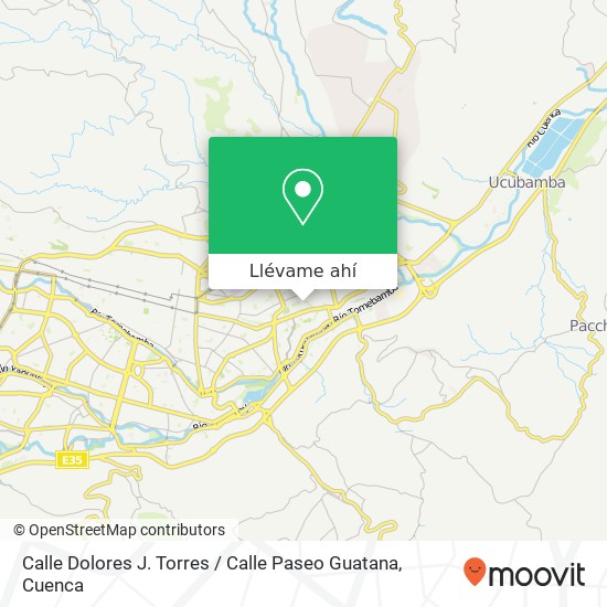 Mapa de Calle Dolores J. Torres / Calle Paseo Guatana