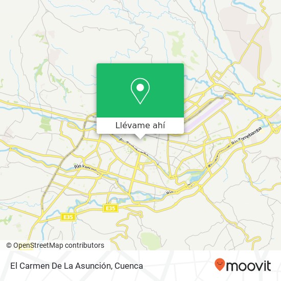 Mapa de El Carmen De La Asunción