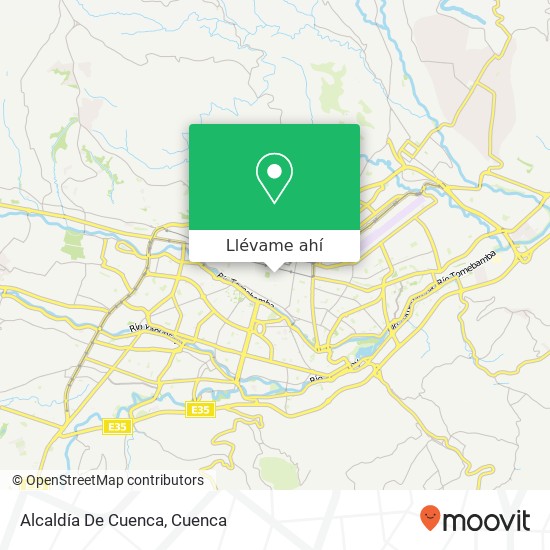 Mapa de Alcaldía De Cuenca