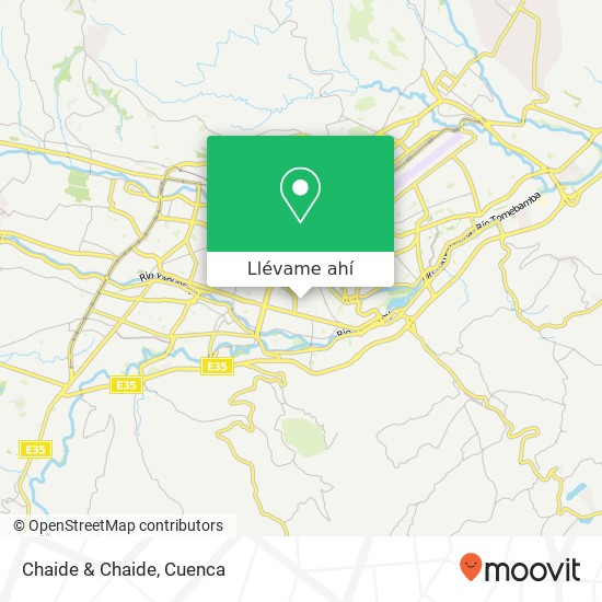 Mapa de Chaide & Chaide