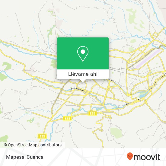 Mapa de Mapesa