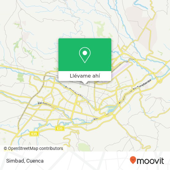 Mapa de Simbad