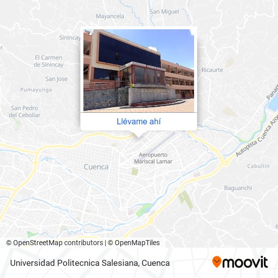 Mapa de Universidad Politecnica Salesiana