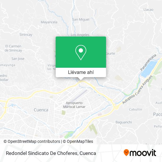 Mapa de Redondel Sindicato De Choferes
