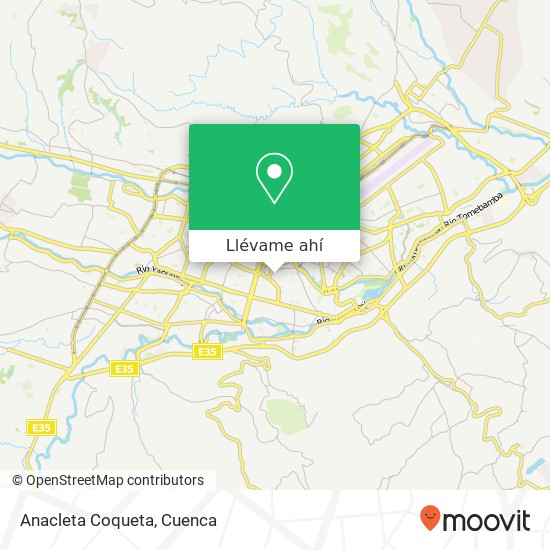 Mapa de Anacleta Coqueta