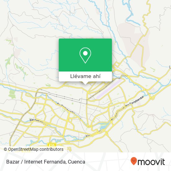 Mapa de Bazar / Internet Fernanda