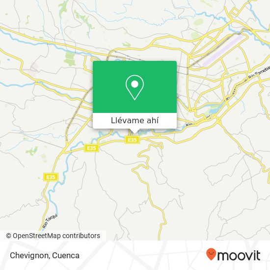 Mapa de Chevignon