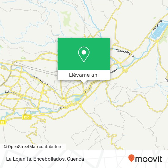Mapa de La Lojanita, Encebollados