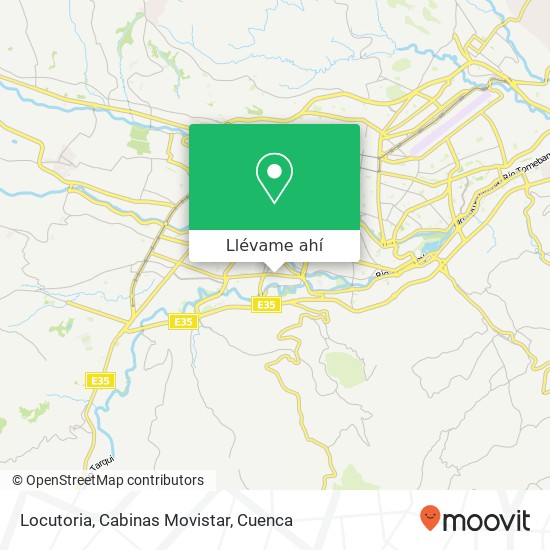 Mapa de Locutoria, Cabinas Movistar