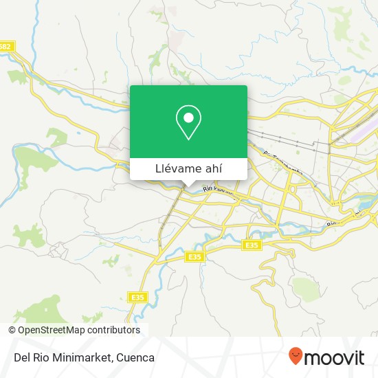 Mapa de Del Rio Minimarket
