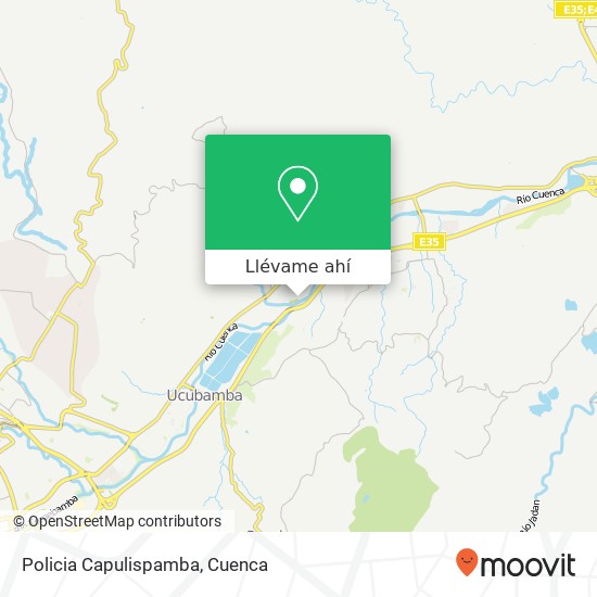 Mapa de Policia Capulispamba