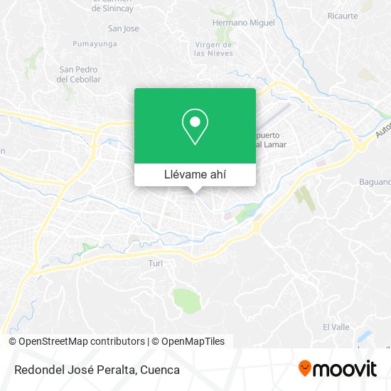 Mapa de Redondel José Peralta