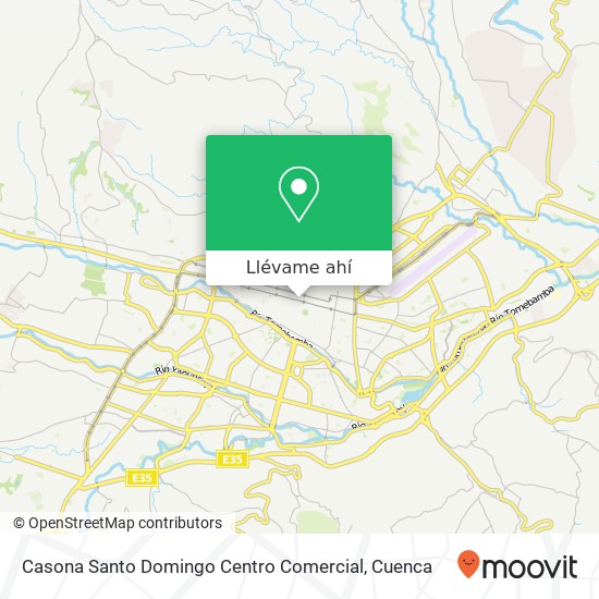 Mapa de Casona Santo Domingo Centro Comercial