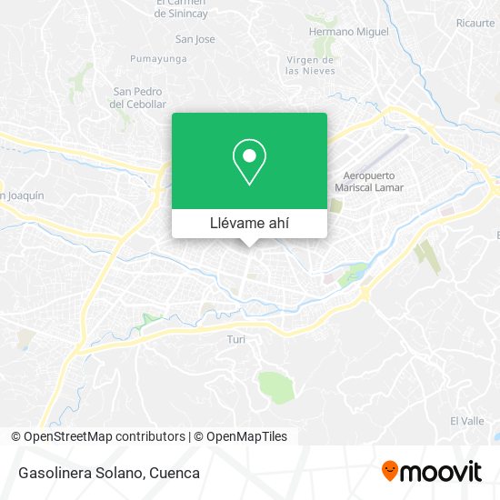 Mapa de Gasolinera Solano